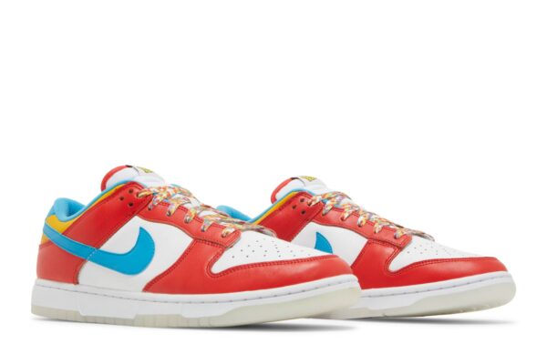 Nike Dunk Low QS LeBron James Fruity Pebbles DH8009-600 - Arviolet photo 8