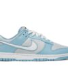 Nike Dunk Low Retro Fleece Swoosh Worn Blue FB1871-011 - Arviolet photo 1