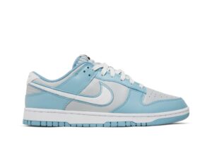Nike Dunk Low Retro Fleece Swoosh Worn Blue FB1871-011 - Arviolet photo 1