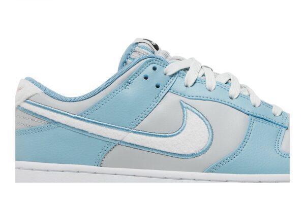 Nike Dunk Low Retro Fleece Swoosh Worn Blue FB1871-011 - Arviolet photo 2