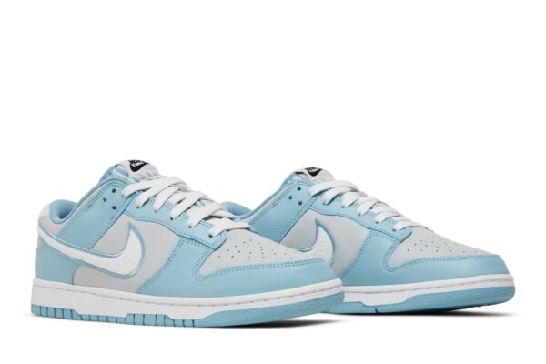 Nike Dunk Low Retro Fleece Swoosh Worn Blue FB1871-011 - Arviolet photo 8