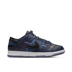 Nike Dunk Low Scrap Black Navy DH7450-400 - Arviolet photo 1