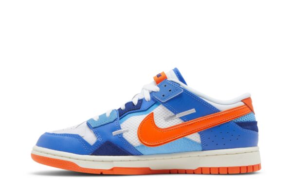 Nike Dunk Low Scrap Knicks DM0128-100 - Arviolet photo 3