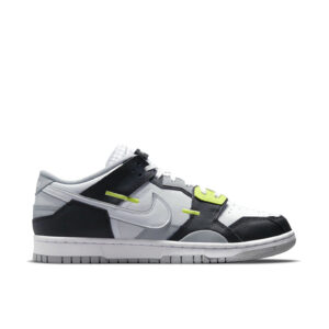 Nike Dunk Low Scrap Wolf Grey Light Lemon Twist DC9723-001 - Arviolet photo 1