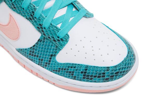 Nike Dunk Low Snakeskin Washed Teal Bleached Coral DR8577-300 - Arviolet photo 10