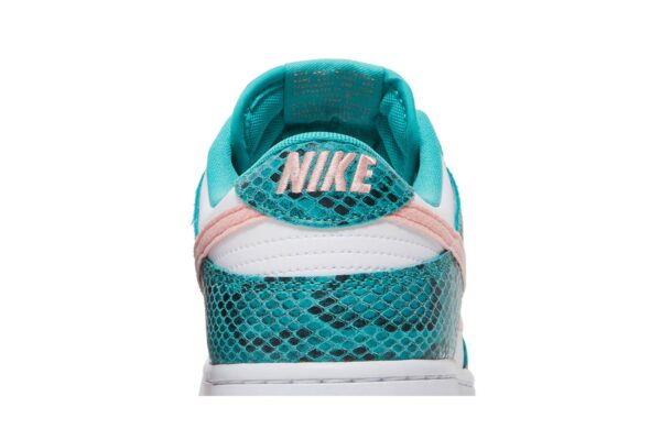 Nike Dunk Low Snakeskin Washed Teal Bleached Coral DR8577-300 - Arviolet photo 7