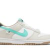 Nike Dunk Low Split Seam White Tan Mint (GS) DX6063-131 - Arviolet photo 1