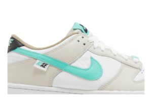 Nike Dunk Low Split Seam White Tan Mint (GS) DX6063-131 - Arviolet photo 2