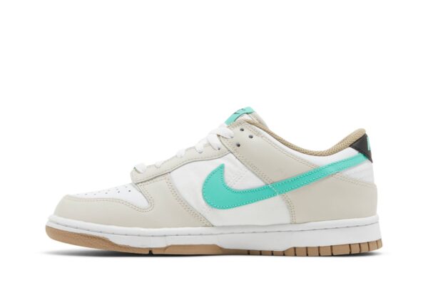 Nike Dunk Low Split Seam White Tan Mint (GS) DX6063-131 - Arviolet photo 3