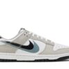 Nike Dunk Low Stencil Swoosh FD0661-100 - Arviolet photo 1