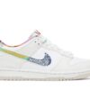 Nike Dunk Low White Multi-Color Paisley (GS) FN8913-141 - Arviolet photo 1