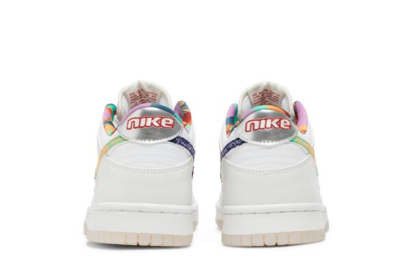 Nike Dunk Low White Multi-Color Paisley (GS) FN8913-141 - Arviolet photo 6