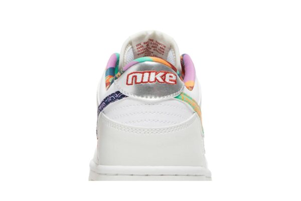 Nike Dunk Low White Multi-Color Paisley (GS) FN8913-141 - Arviolet photo 7