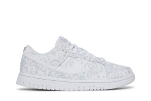 Nike Dunk Low White Paisley (Women's) DJ9955-100 - Arviolet photo 1