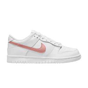 Nike Dunk Low White Pink (GS) DH9765-100 - Arviolet photo 1