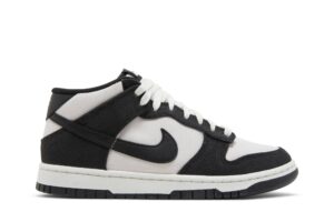 Nike Dunk Mid Canvas Panda DV0830-102 - Arviolet photo 1