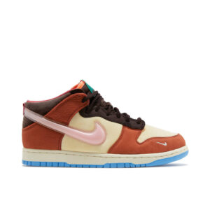 Nike Dunk Mid Social Status Free Lunch Chocolate Milk DJ1173-700 - Arviolet photo 1