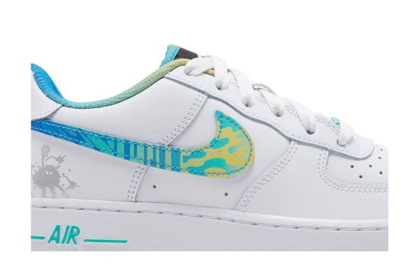 Nike GT Hustle Academy White Pure Platinum Glacier Blue FJ7691-191 - Arviolet photo 2
