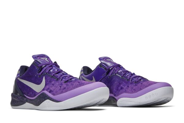 Nike Kobe 8 Playoffs Purple Platinum 555035-500 - Arviolet photo 8