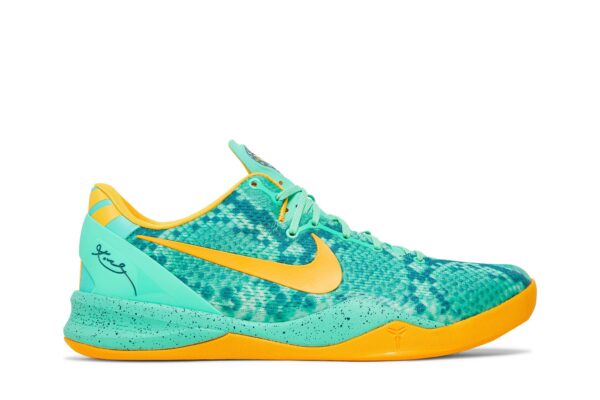 Nike Kobe 8 System Green Glow Laser Orange 555035-304 - Arviolet photo 1