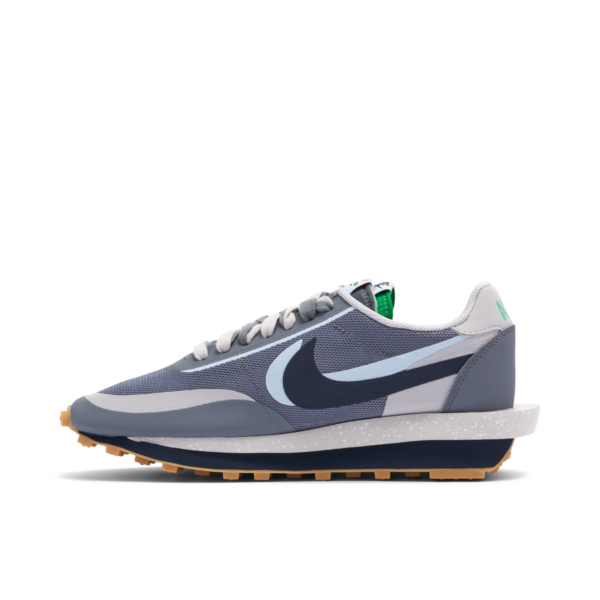 Nike LD Waffle sacai CLOT Kiss of Death 2 Cool Grey DH3114-001 - Arviolet photo 2