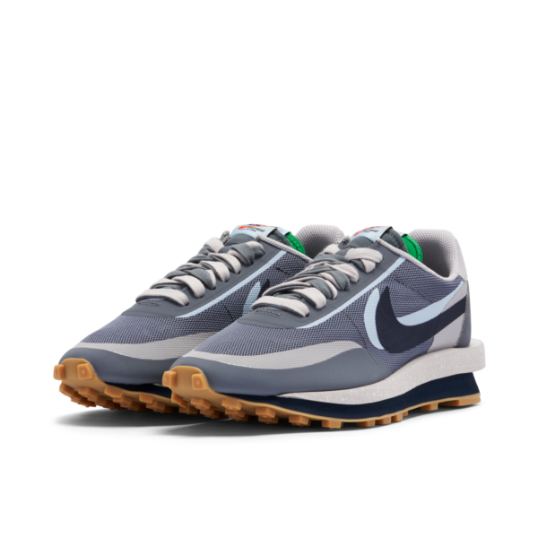 Nike LD Waffle sacai CLOT Kiss of Death 2 Cool Grey DH3114-001 - Arviolet photo 4