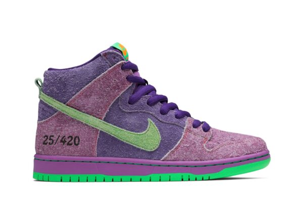 Nike SB Dunk High 420 Reverse Skunk (Special Box) CW9971-500 - Arviolet photo 1