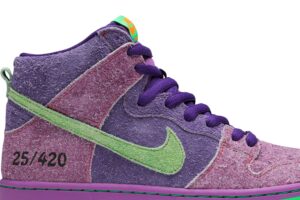 Nike SB Dunk High 420 Reverse Skunk (Special Box) CW9971-500 - Arviolet photo 2