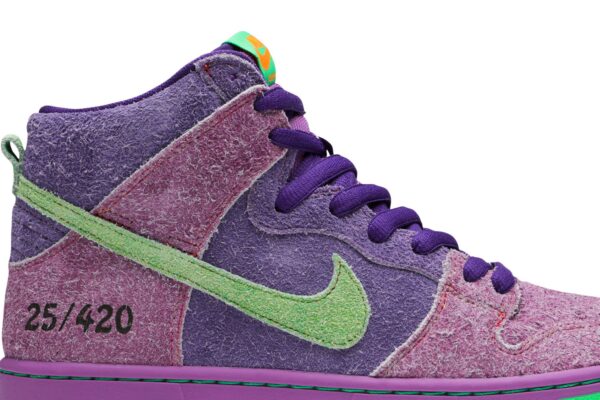 Nike SB Dunk High 420 Reverse Skunk (Special Box) CW9971-500 - Arviolet photo 2