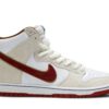 Nike SB Dunk High Sail Bright Crimson CV9499-100 - Arviolet photo 1