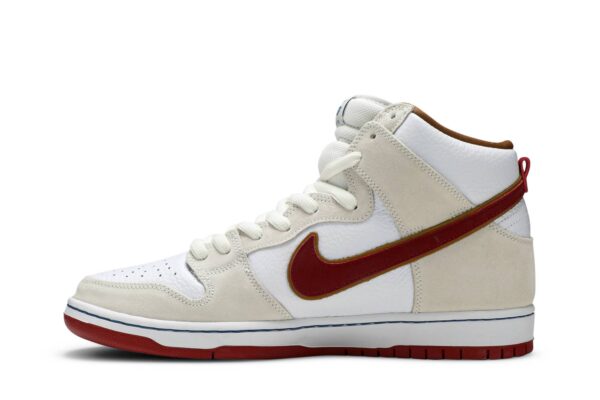 Nike SB Dunk High Sail Bright Crimson CV9499-100 - Arviolet photo 3