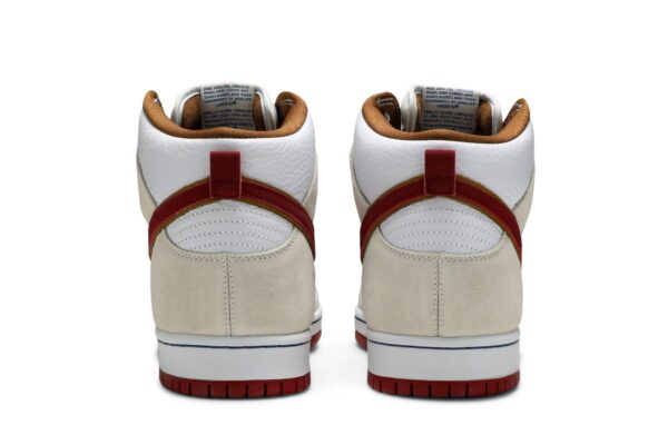 Nike SB Dunk High Sail Bright Crimson CV9499-100 - Arviolet photo 6