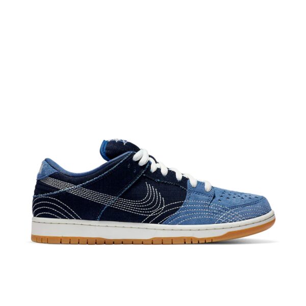 Nike SB Dunk Low Denim Sashiko CV0316-400 - Arviolet photo 1