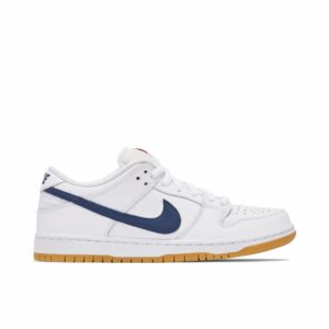 Nike SB Dunk Low Orange Label White Navy CZ2249-100 - Arviolet photo 1