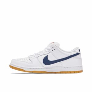 Nike SB Dunk Low Orange Label White Navy CZ2249-100 - Arviolet photo 2