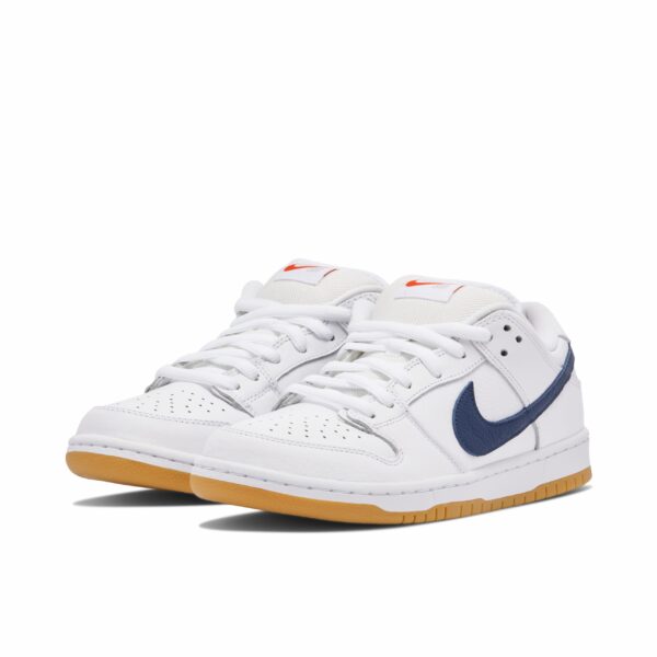Nike SB Dunk Low Orange Label White Navy CZ2249-100 - Arviolet photo 4