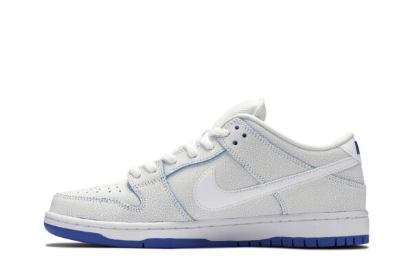 Nike SB Dunk Low Premium White Game Royal CJ6884-100 - Arviolet photo 3