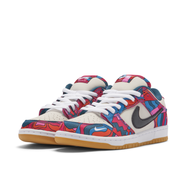 Nike SB Dunk Low Pro Parra Abstract Art (2021) DH7695-600 - Arviolet photo 4