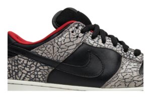 Nike SB Dunk Low Supreme Black Cement (2002) 304292-131 - Arviolet photo 2