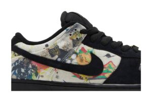 Nike SB Dunk Low Supreme Rammellzee FD8778-001 - Arviolet photo 2