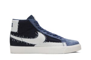 Nike SB Zoom Blazer Mid Sashiko Mystic Navy CT0715-400 - Arviolet photo 1