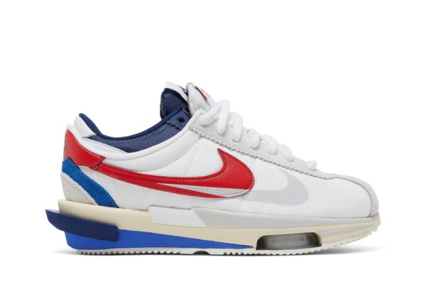 Nike Zoom Cortez SP sacai White University Red Blue DQ0581-100 - Arviolet photo 1
