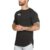 Brand gyms clothing extend hip hop T-shirt Men fitness Extended Scallop Hem T shirt bodybuilding tshirts 2023 summer Tee shirt