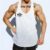 Summer Men Sleeveless T-shirt Quick Dry Mesh Gym Tank Tops Bodybuilding Clothing Undershirt Fitness Stringer Running Vest
