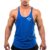 New Summer Plain Bodybuilding Tank Top Men Fitness Stringer Sporting Shirt Gym Clothing Workout Cotton Tanktop