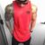Muscleguys Brand Fashion Soft Men’s gymnasium Tank Tops Low Cut Armholes Sexy Men’s Top Tees Xman Muscle Man’s Fitness Vest